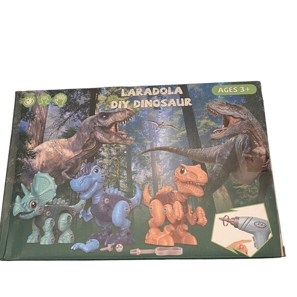 Dinosaur Toys Laradola DIY Take Apart Dinosaur Toys for Kids 3+ New sealed - Picture 4 of 10